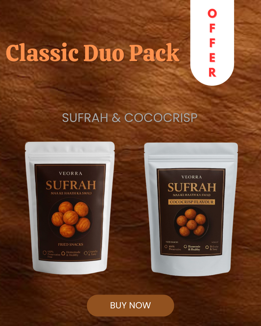 Classic Duo Pack | Sufrah & Cococrisp | 250 g x 2 (Combo)