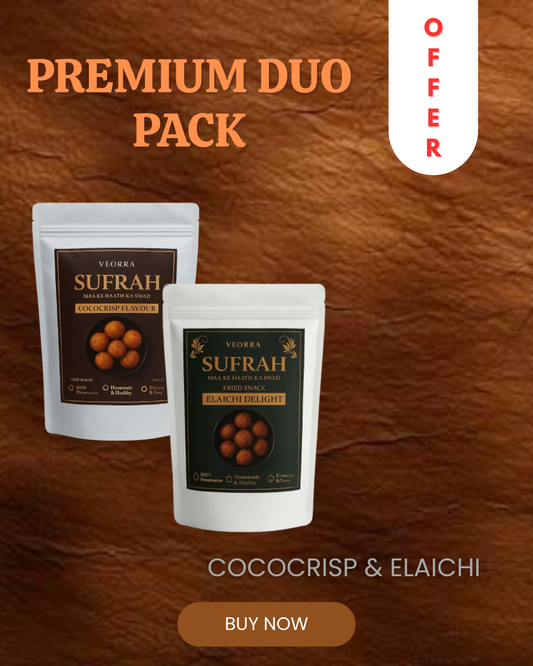 Premium Duo Pack: Cococrisp & Elaichi Delight | 250 g x 2
